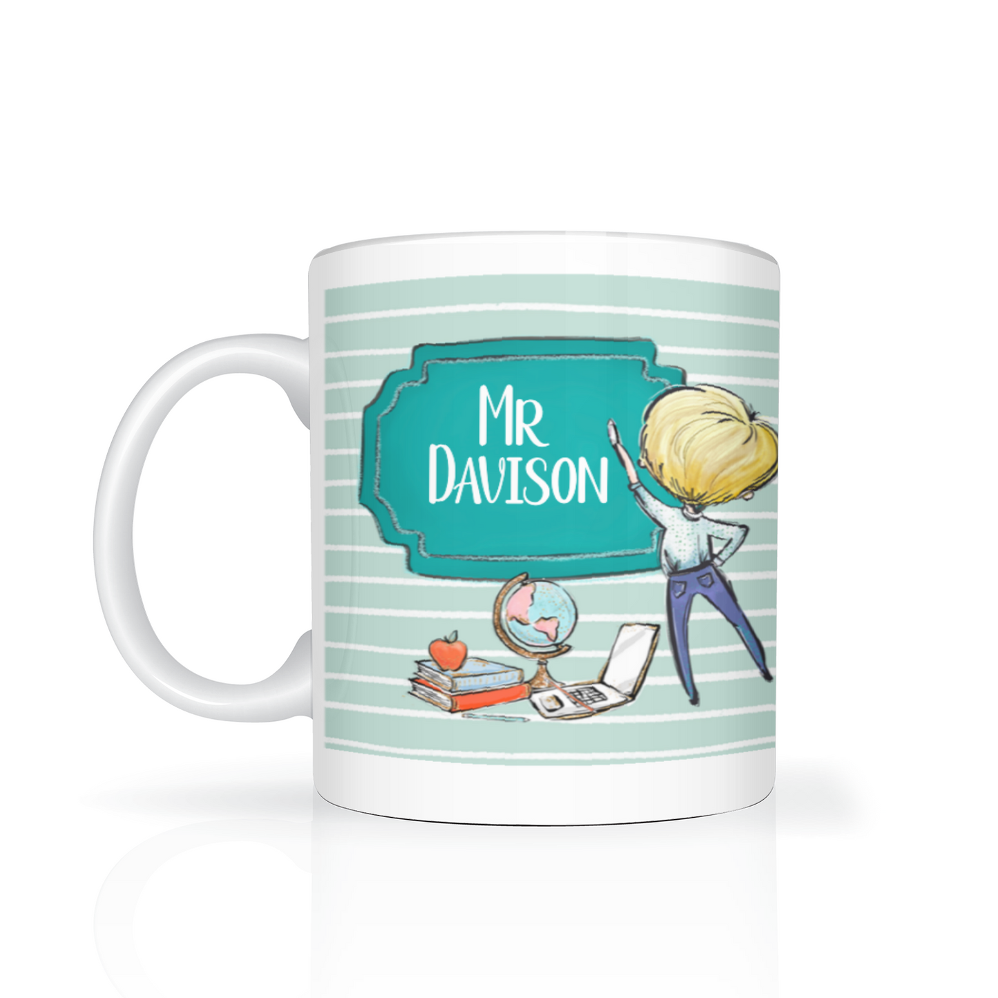 Thank You Teacher Personalised 11oz Mug #4
