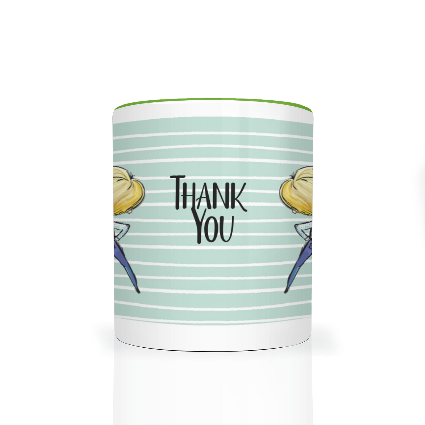 Thank You Teacher Personalised 11oz Mug #4