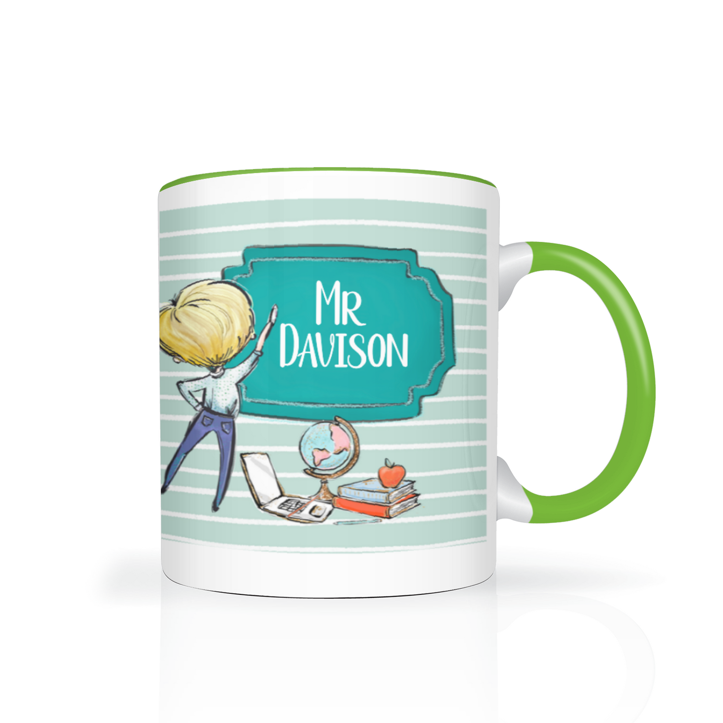 Thank You Teacher Personalised 11oz Mug #4