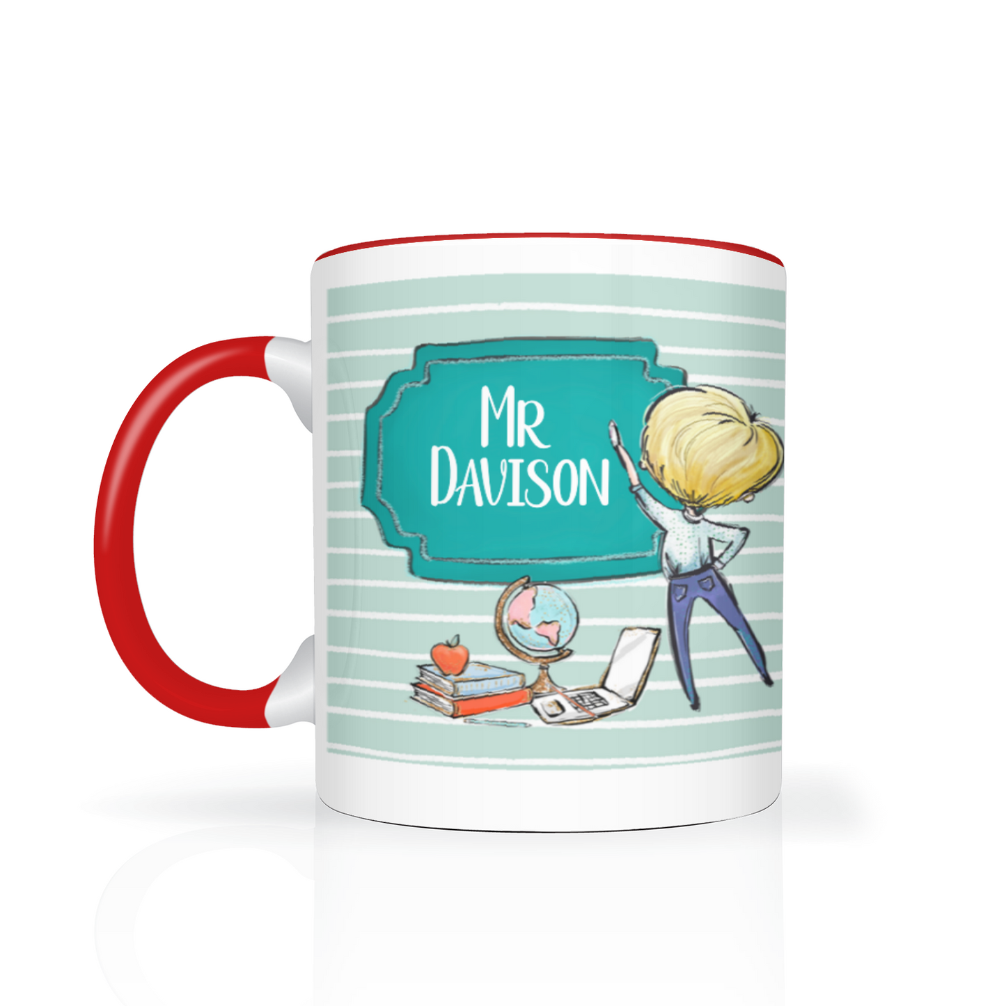 Thank You Teacher Personalised 11oz Mug #4