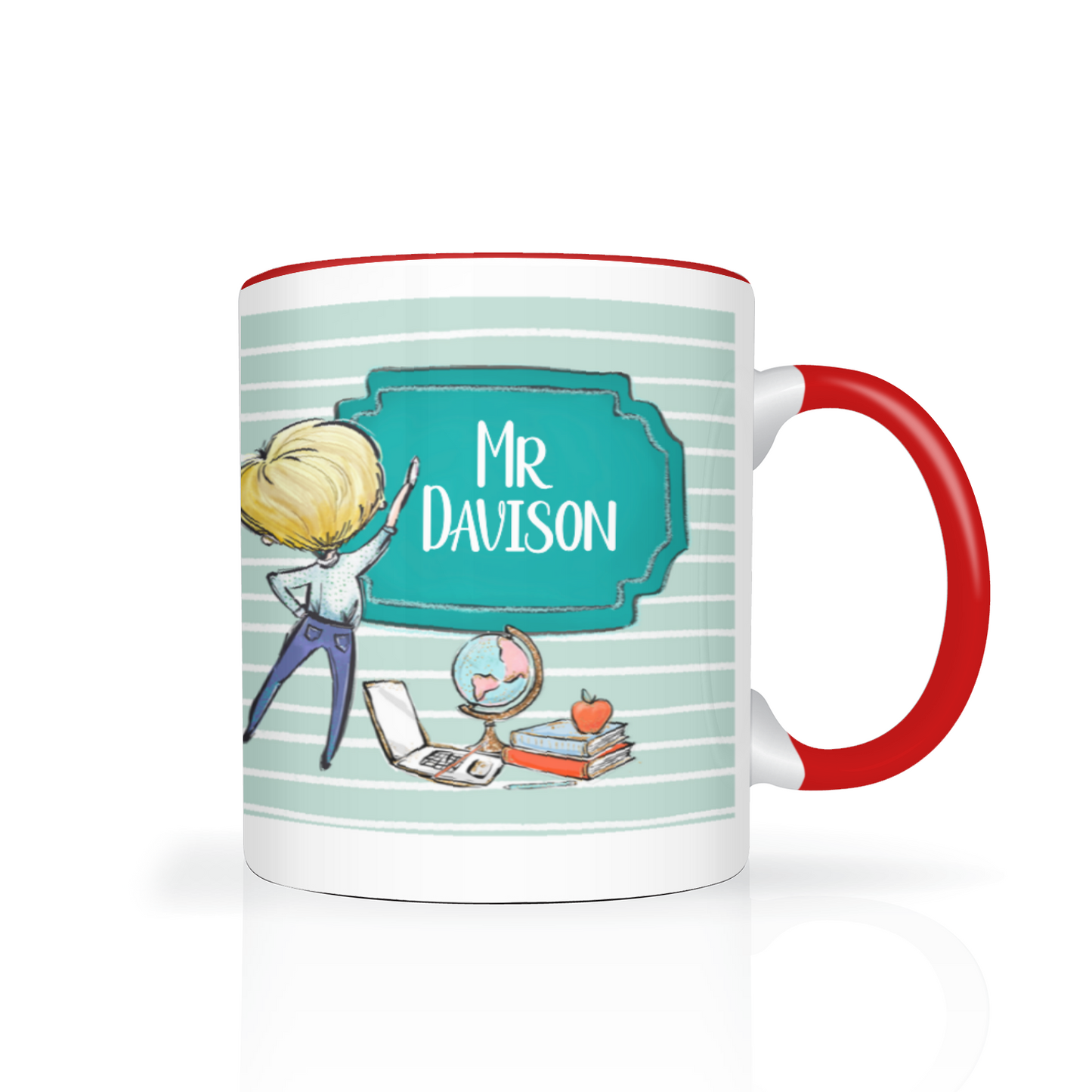 Thank You Teacher Personalised 11oz Mug #4