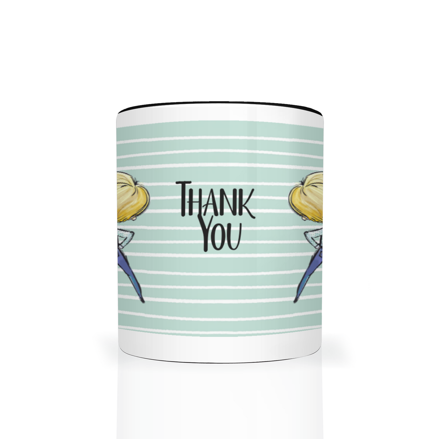 Thank You Teacher Personalised 11oz Mug #4