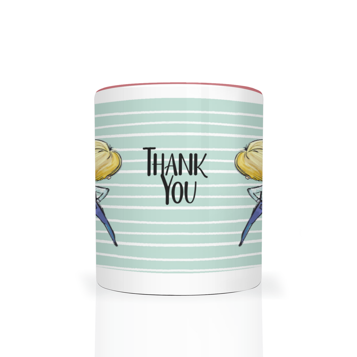 Thank You Teacher Personalised 11oz Mug #4