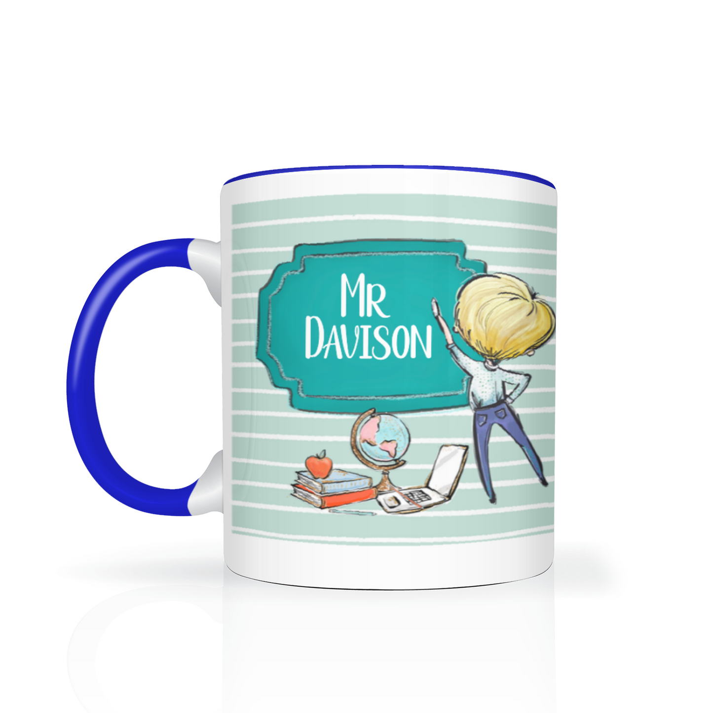 Thank You Teacher Personalised 11oz Mug #4