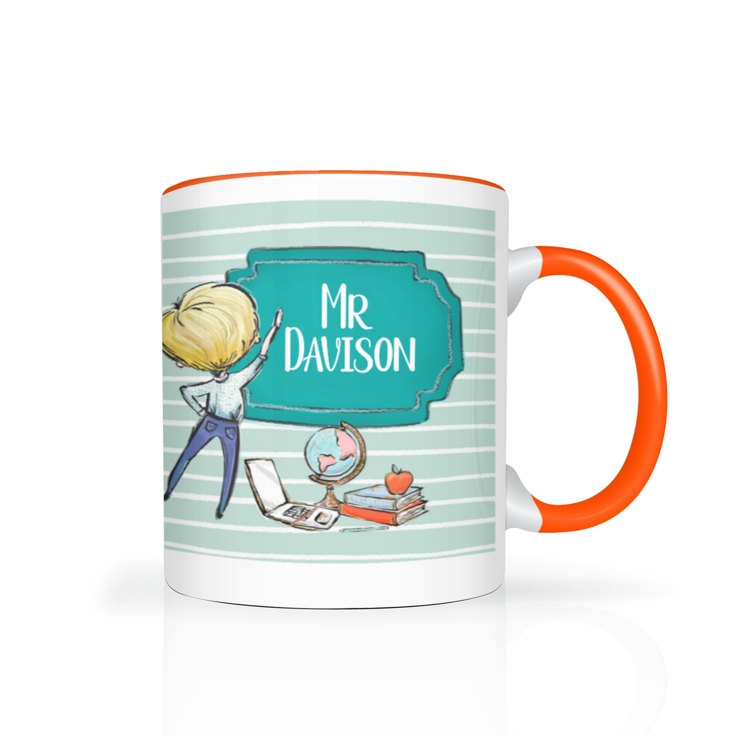 Thank You Teacher Personalised 11oz Mug #4