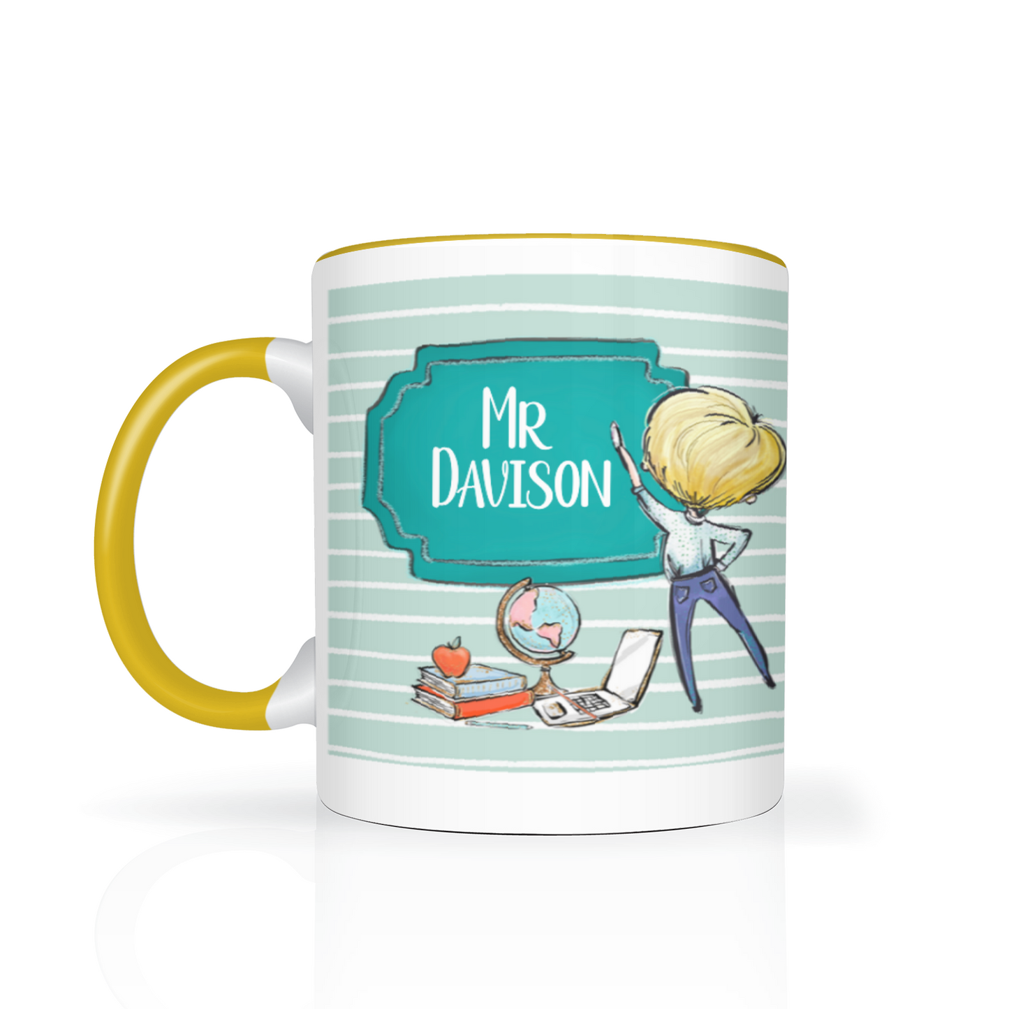 Thank You Teacher Personalised 11oz Mug #4