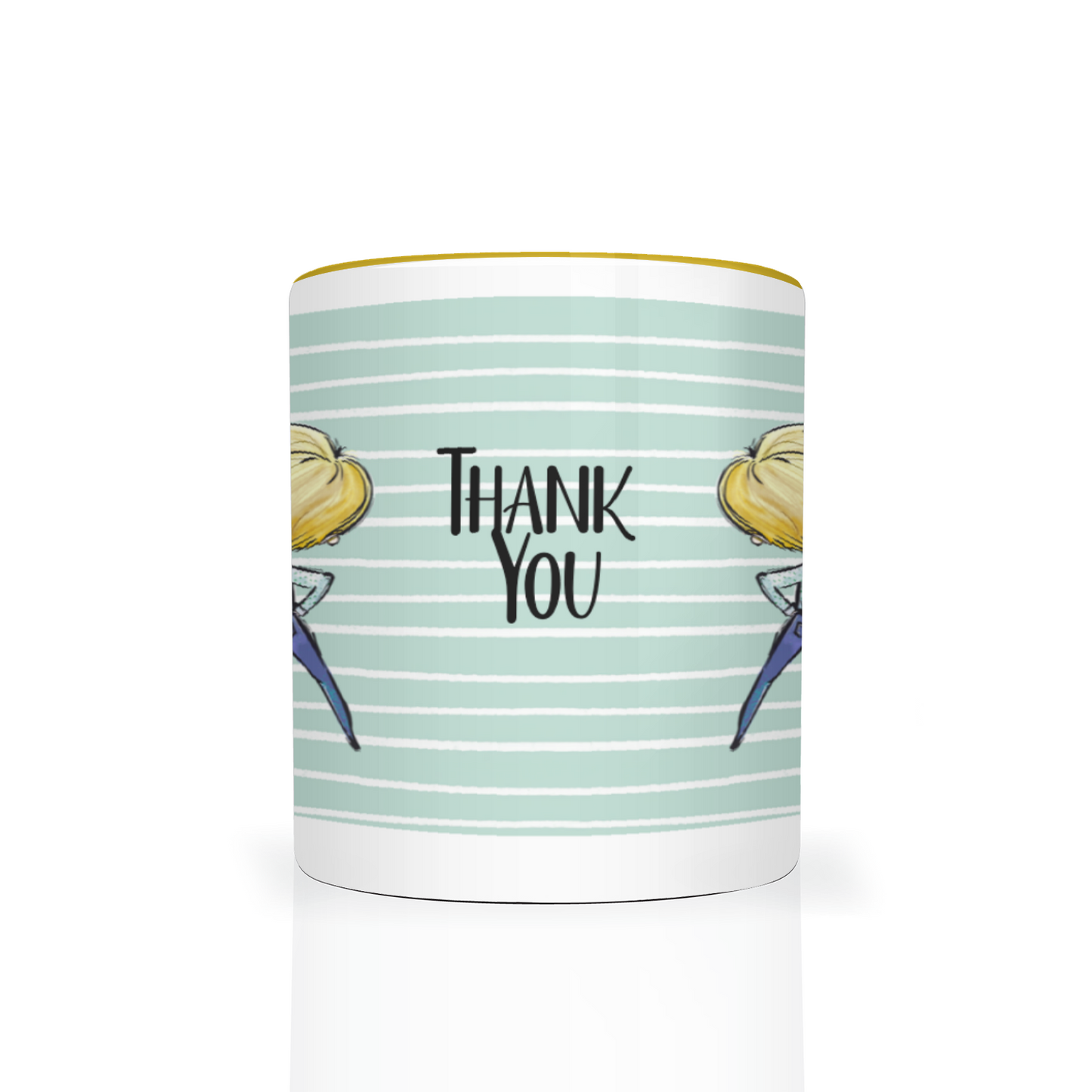 Thank You Teacher Personalised 11oz Mug #4