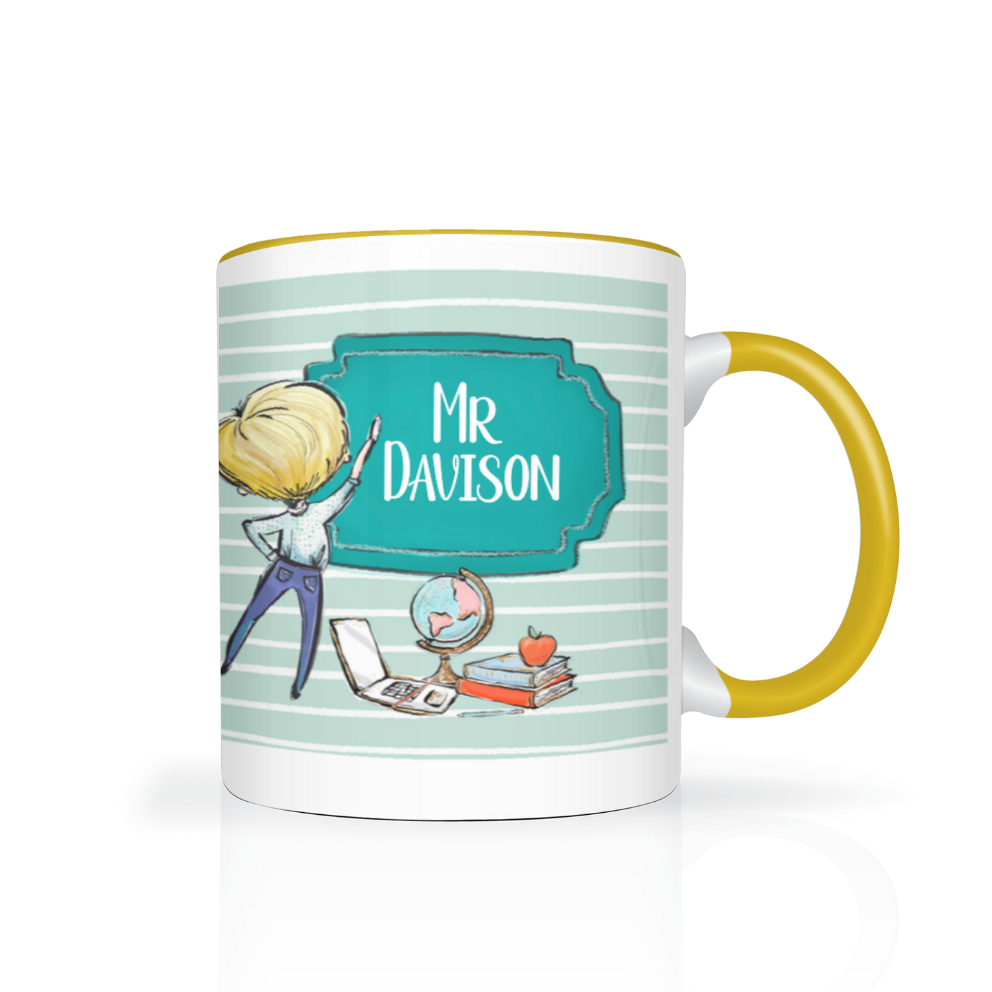 Thank You Teacher Personalised 11oz Mug #4