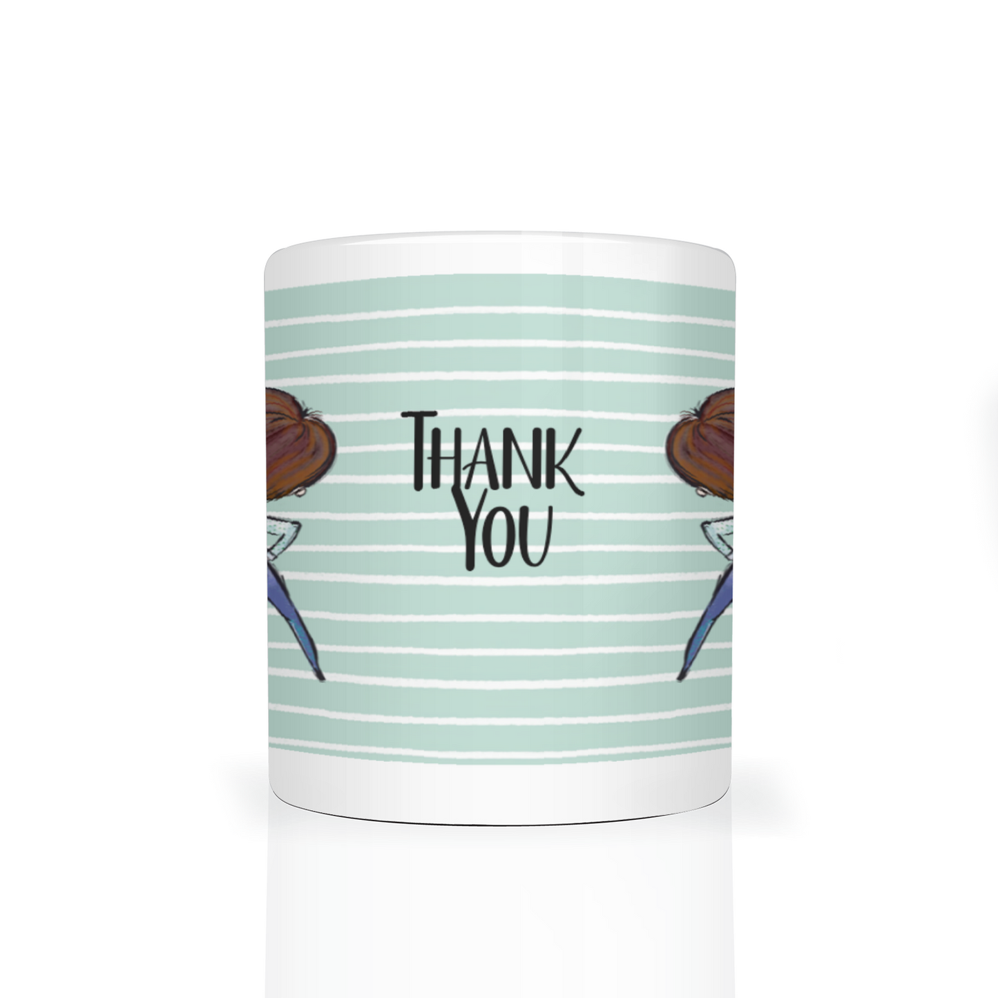 Thank You Teacher Personalised 11oz Mug #5