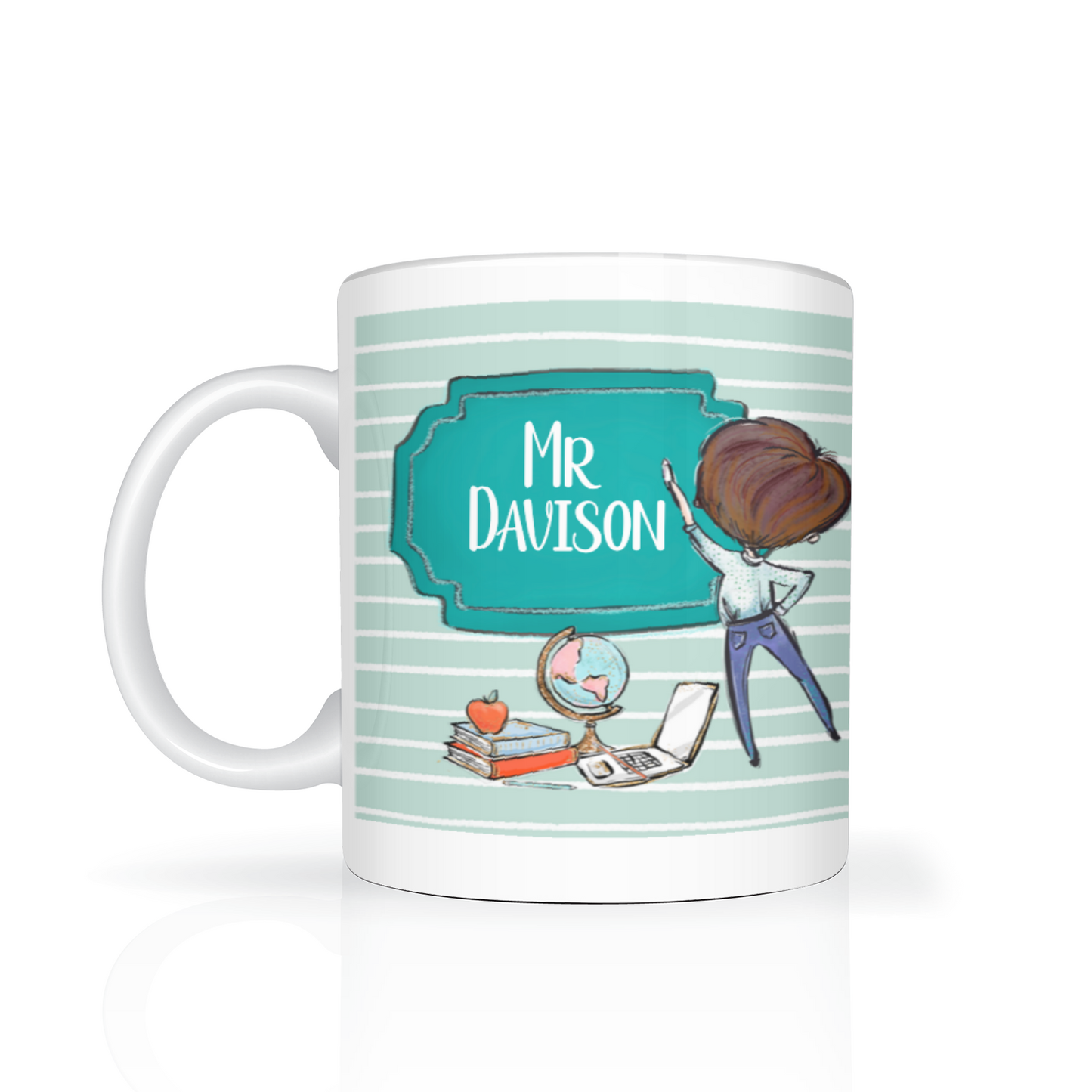 Thank You Teacher Personalised 11oz Mug #5