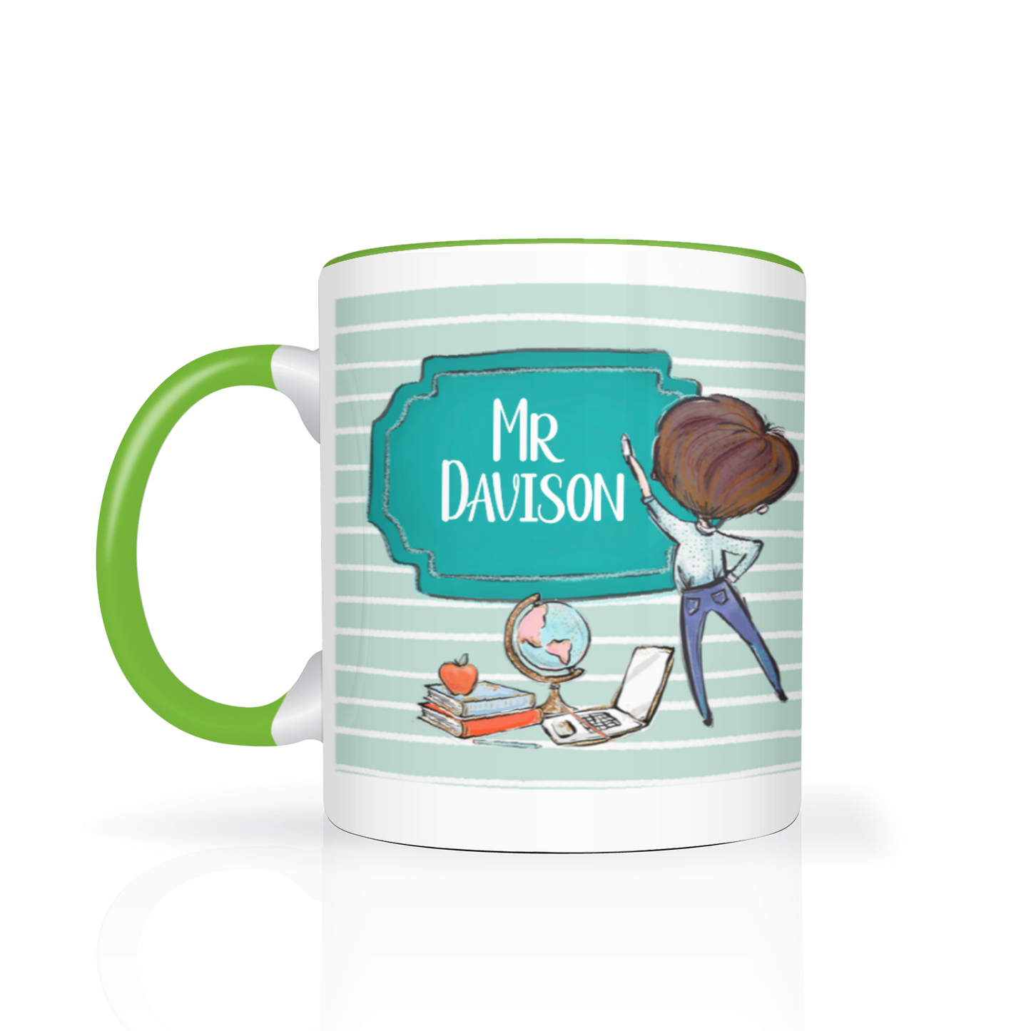 Thank You Teacher Personalised 11oz Mug #5