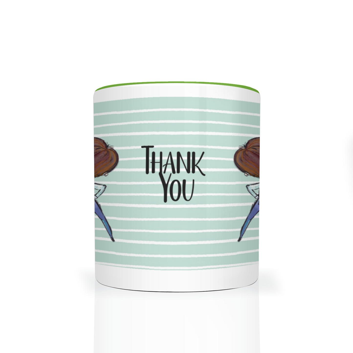Thank You Teacher Personalised 11oz Mug #5