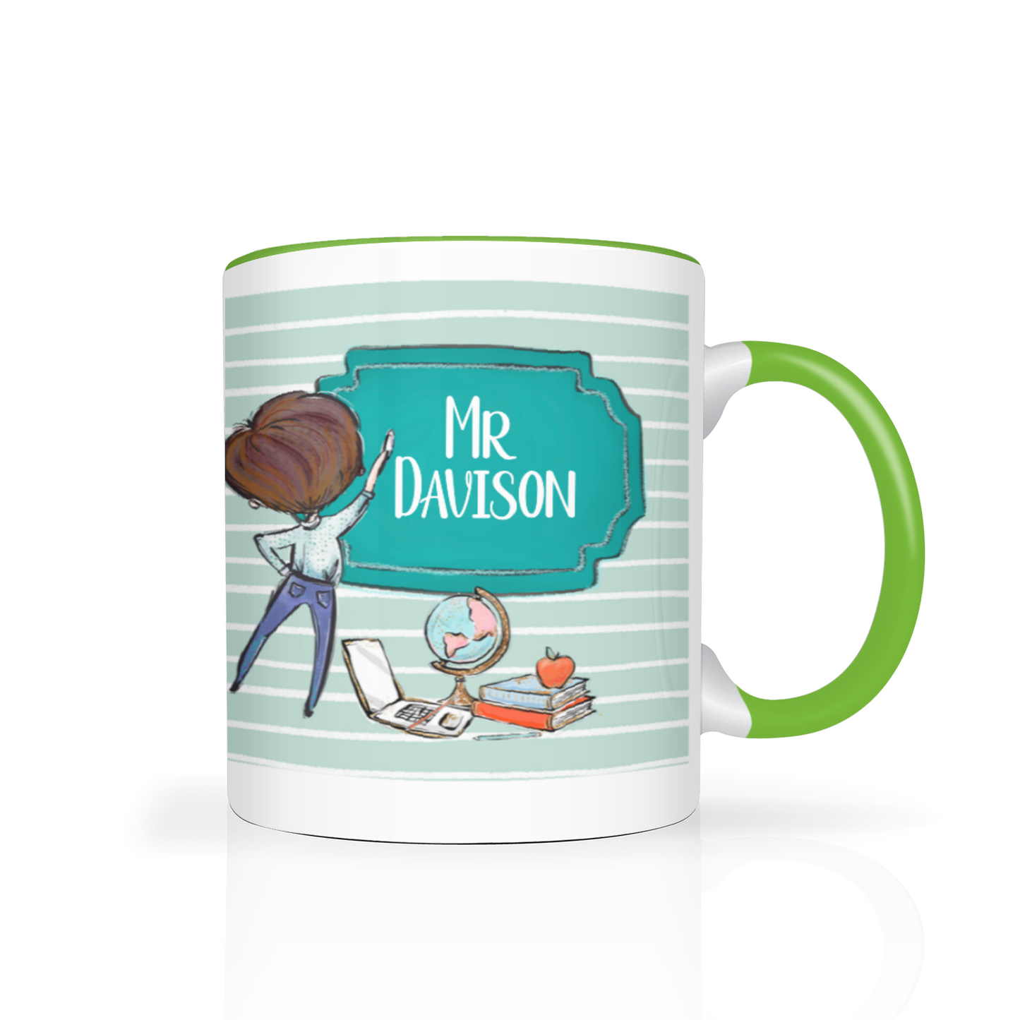 Thank You Teacher Personalised 11oz Mug #5