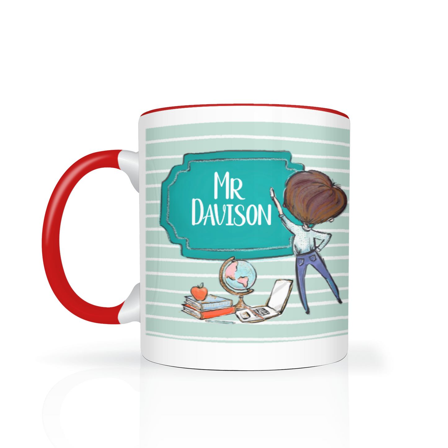 Thank You Teacher Personalised 11oz Mug #5