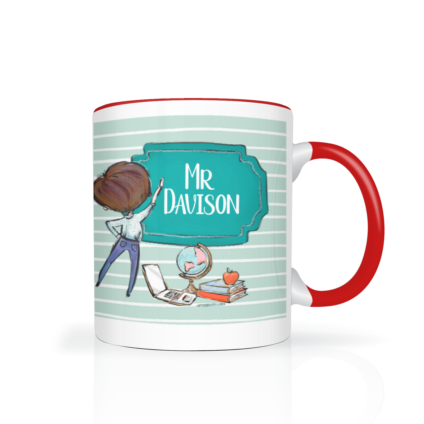 Thank You Teacher Personalised 11oz Mug #5