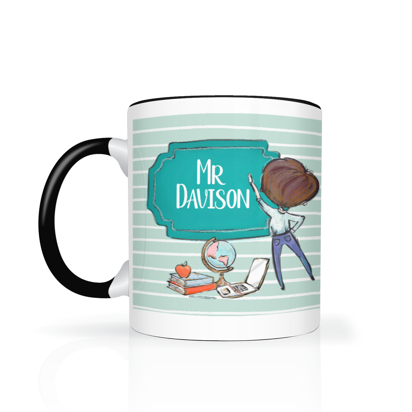 Thank You Teacher Personalised 11oz Mug #5