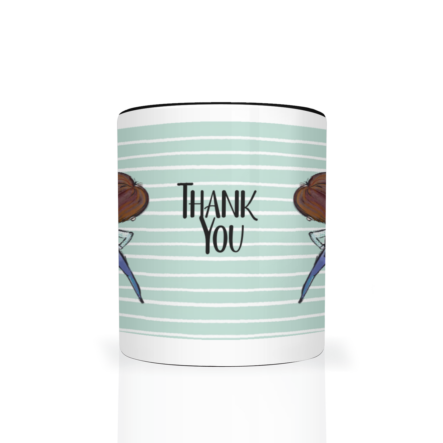 Thank You Teacher Personalised 11oz Mug #5