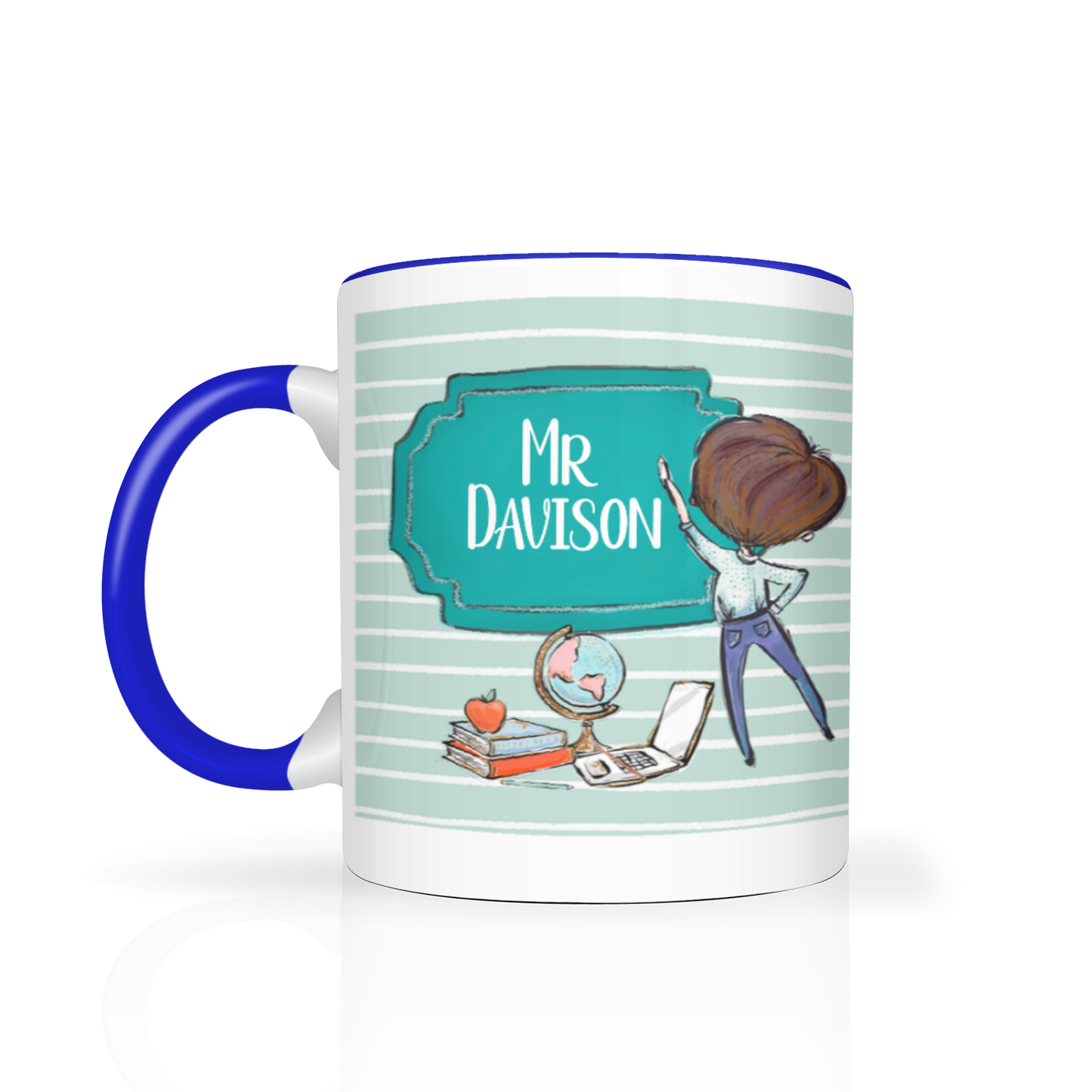 Thank You Teacher Personalised 11oz Mug #5