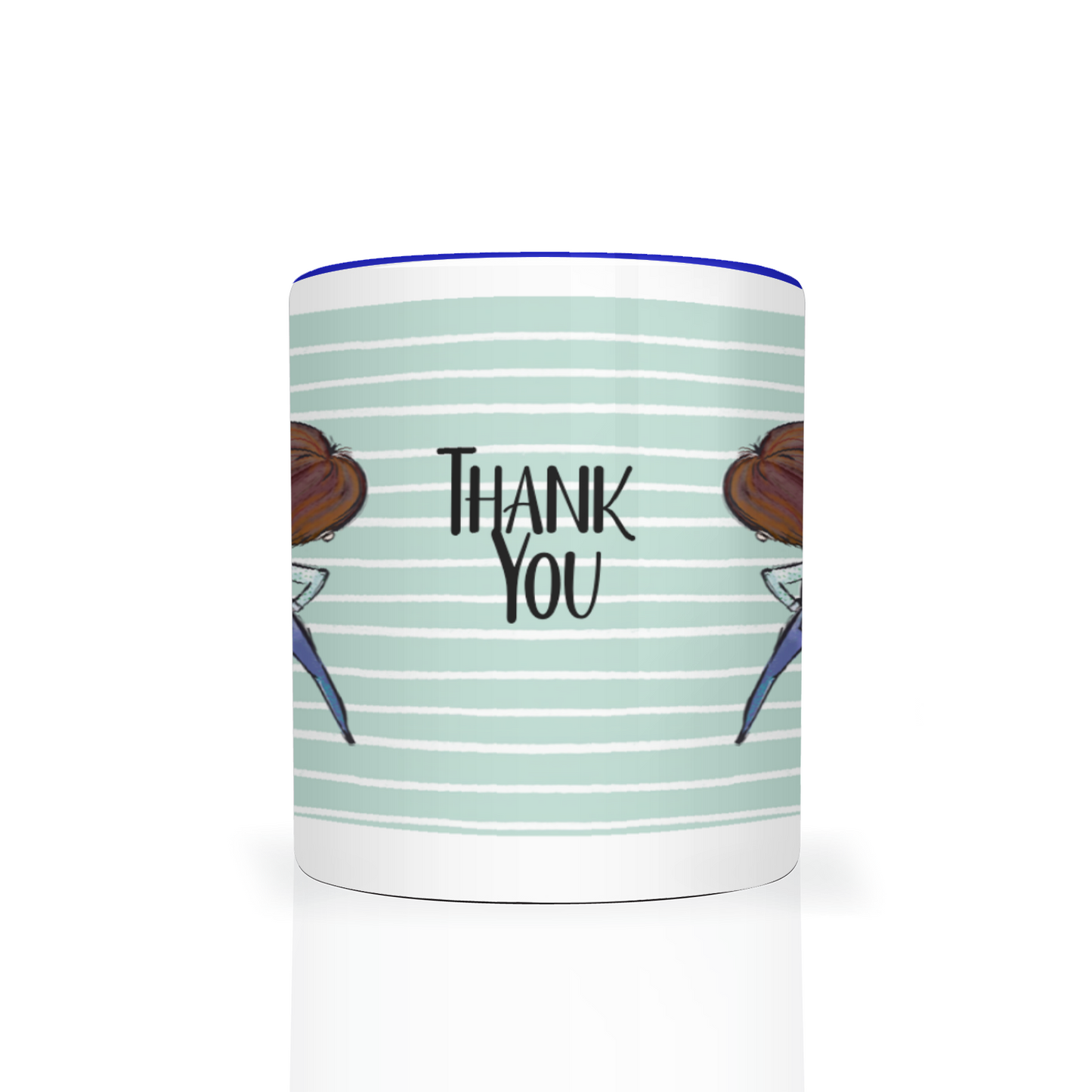 Thank You Teacher Personalised 11oz Mug #5