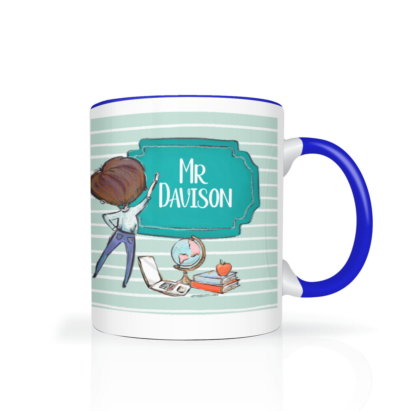 Thank You Teacher Personalised 11oz Mug #5