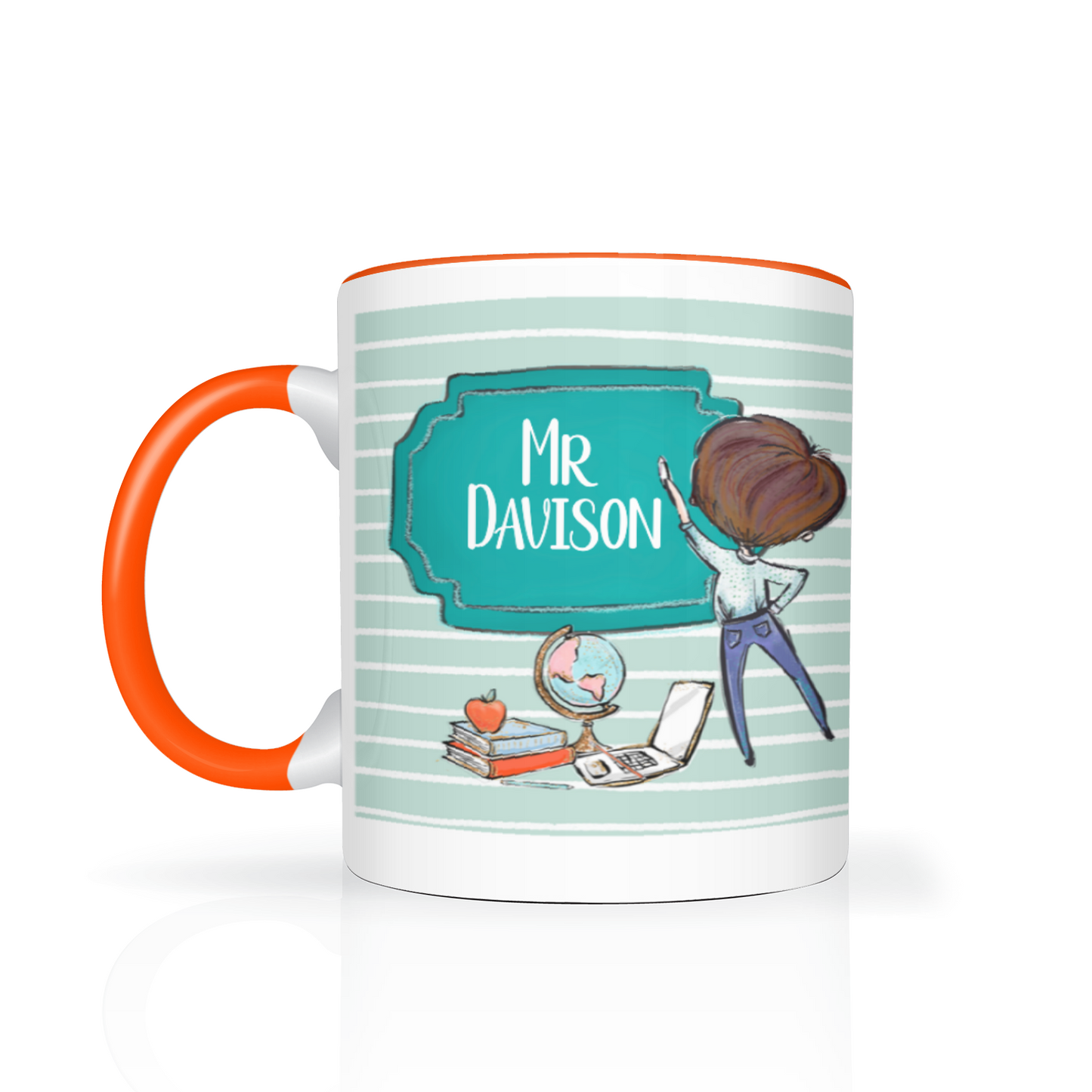 Thank You Teacher Personalised 11oz Mug #5