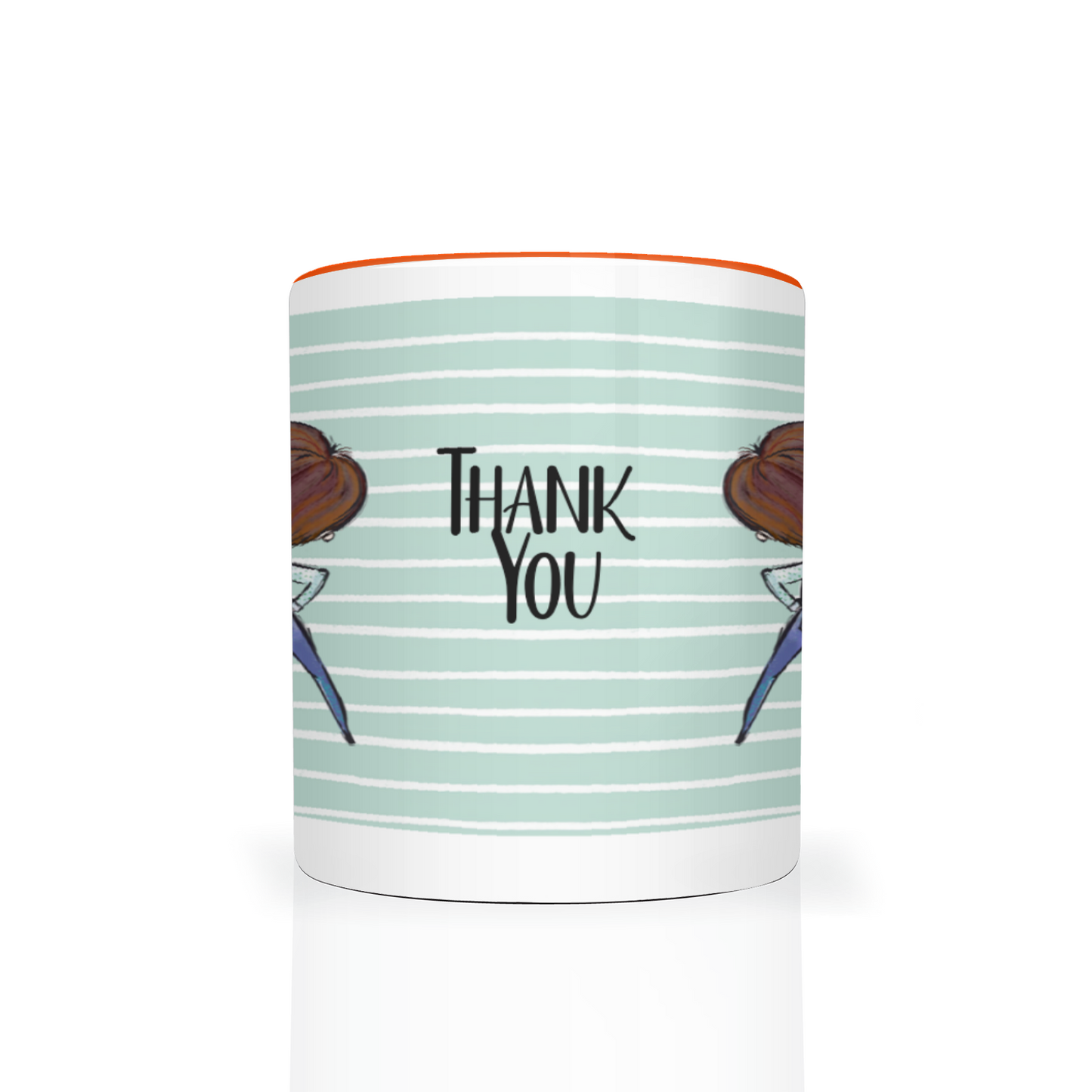 Thank You Teacher Personalised 11oz Mug #5