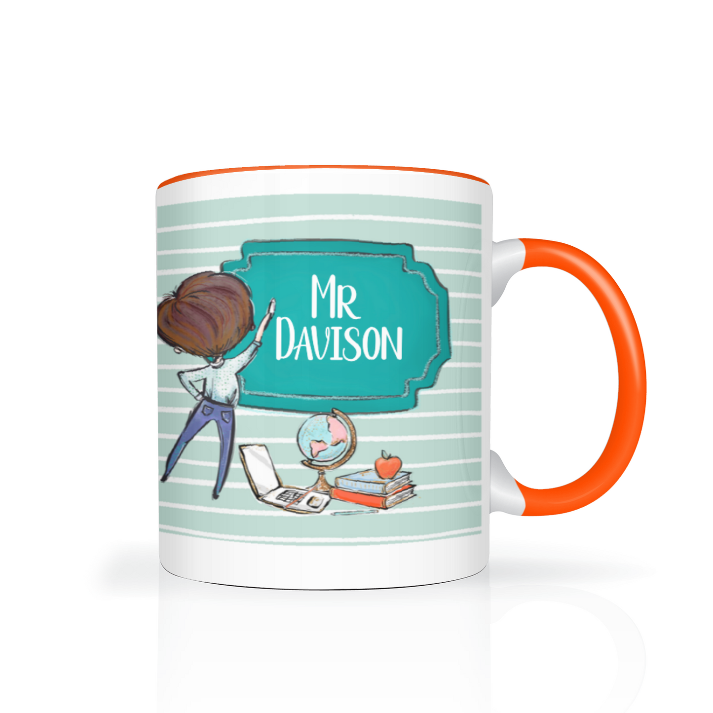 Thank You Teacher Personalised 11oz Mug #5
