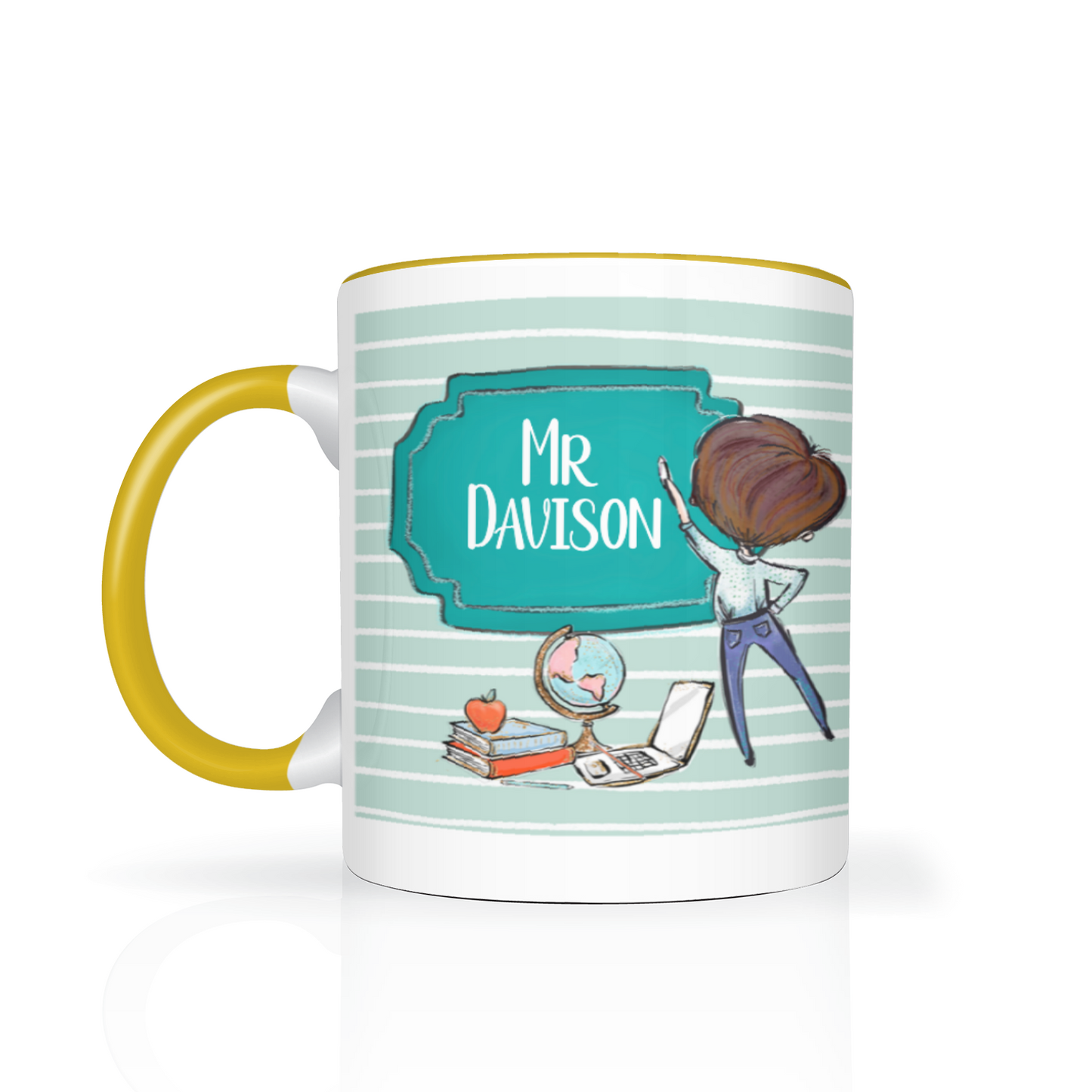 Thank You Teacher Personalised 11oz Mug #5