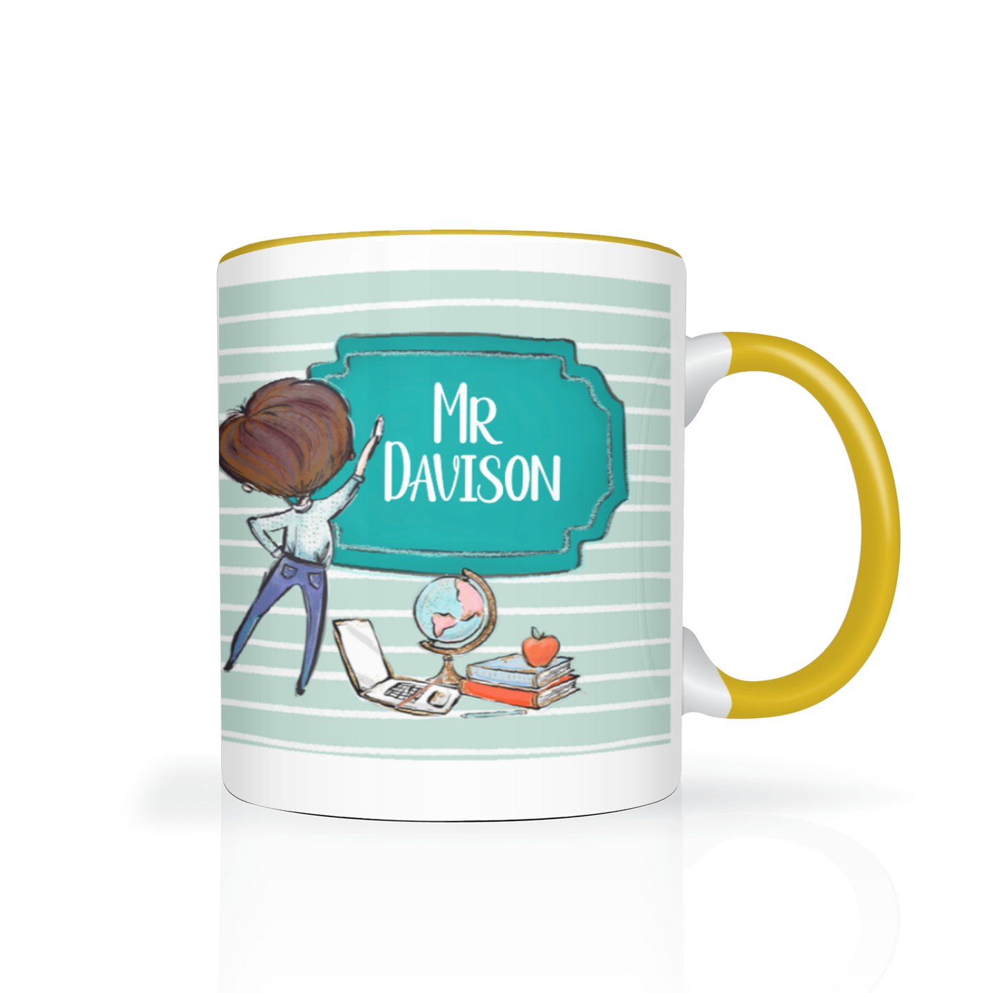 Thank You Teacher Personalised 11oz Mug #5