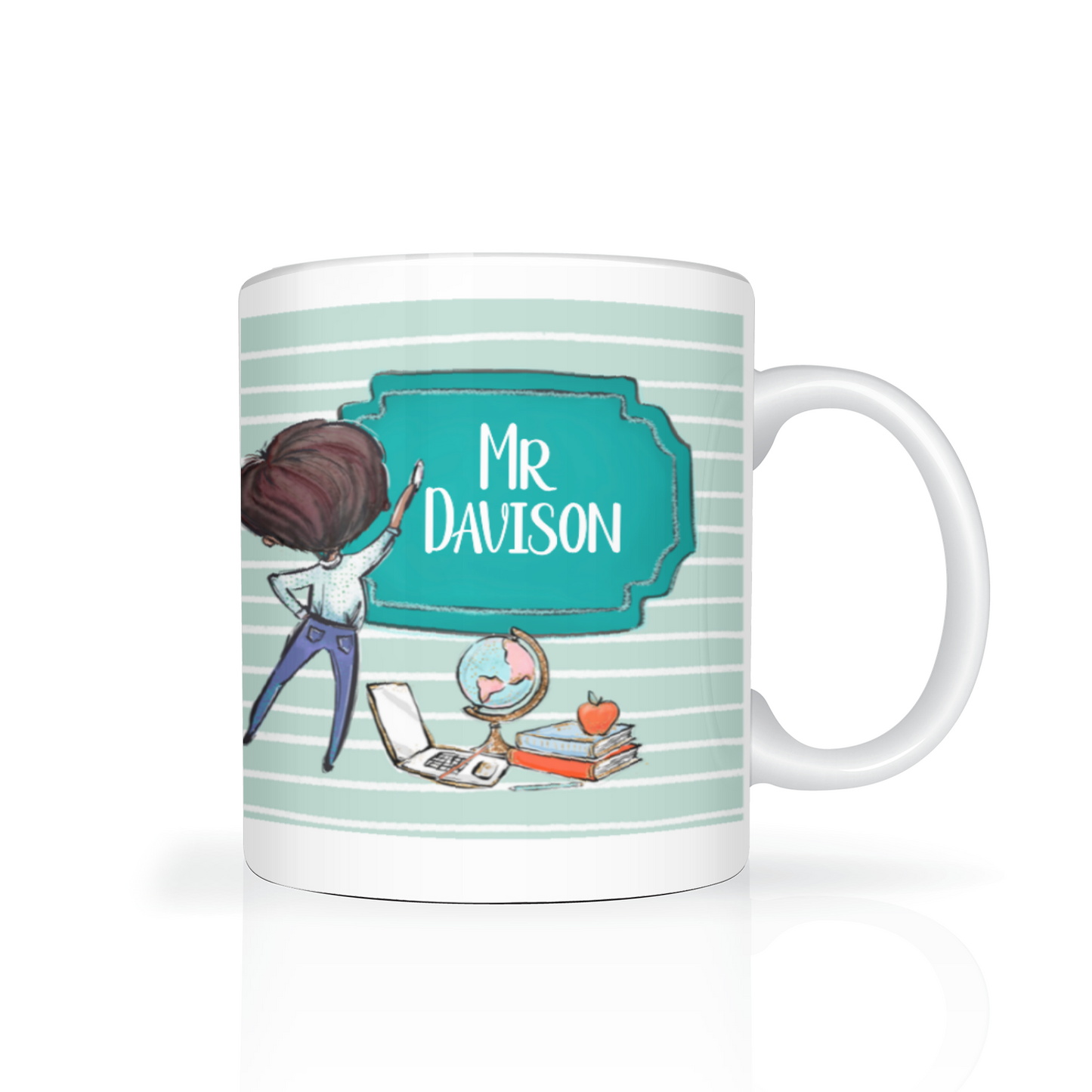 Thank You Teacher Personalised 11oz Mug #6