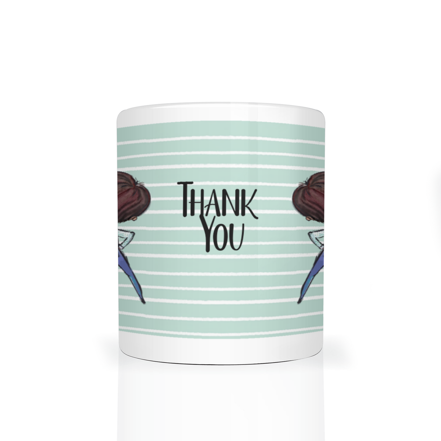 Thank You Teacher Personalised 11oz Mug #6