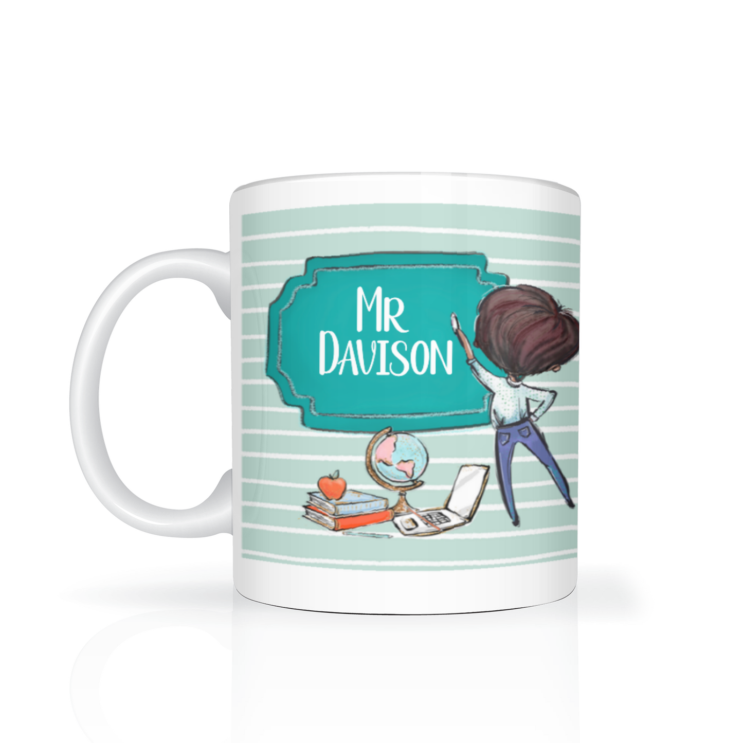 Thank You Teacher Personalised 11oz Mug #6