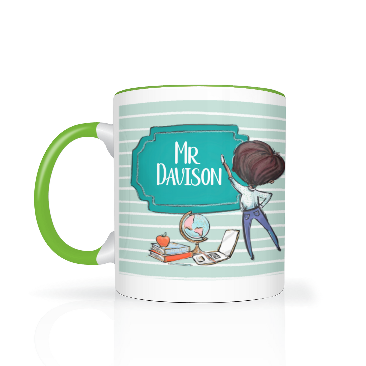 Thank You Teacher Personalised 11oz Mug #6