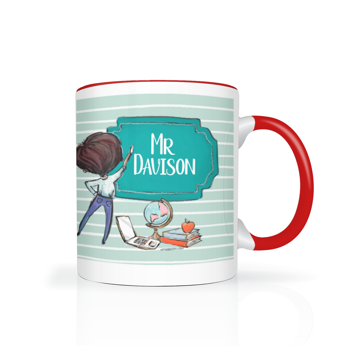 Thank You Teacher Personalised 11oz Mug #6