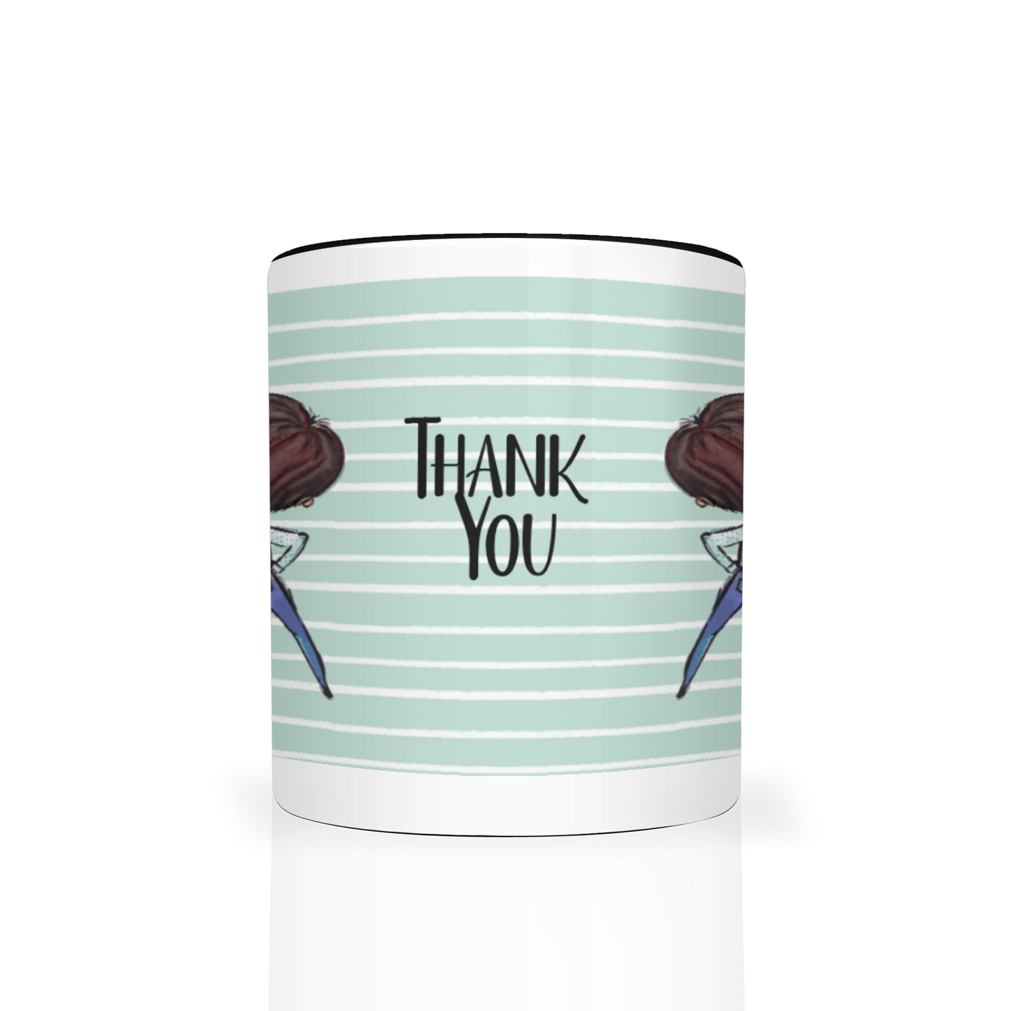 Thank You Teacher Personalised 11oz Mug #6