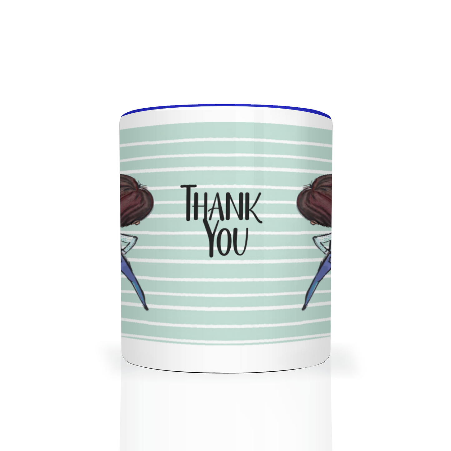 Thank You Teacher Personalised 11oz Mug #6