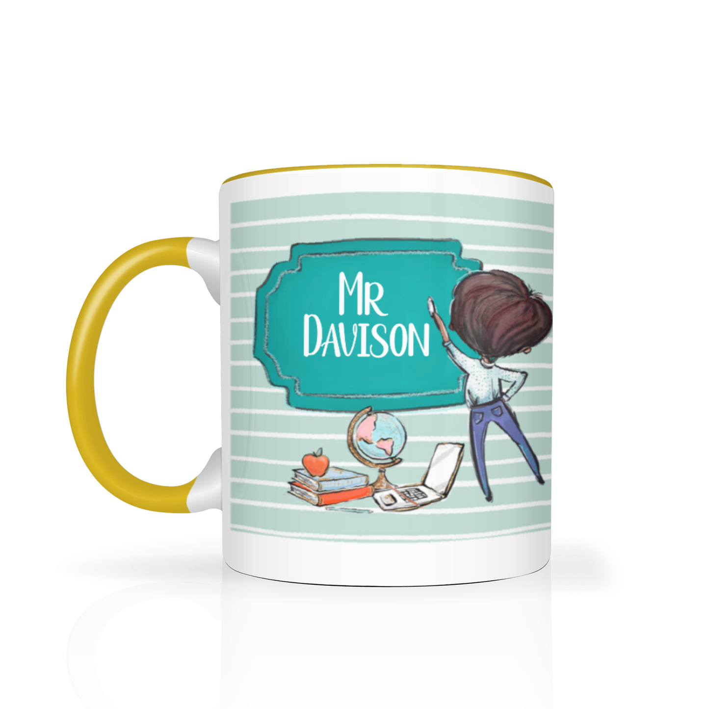 Thank You Teacher Personalised 11oz Mug #6