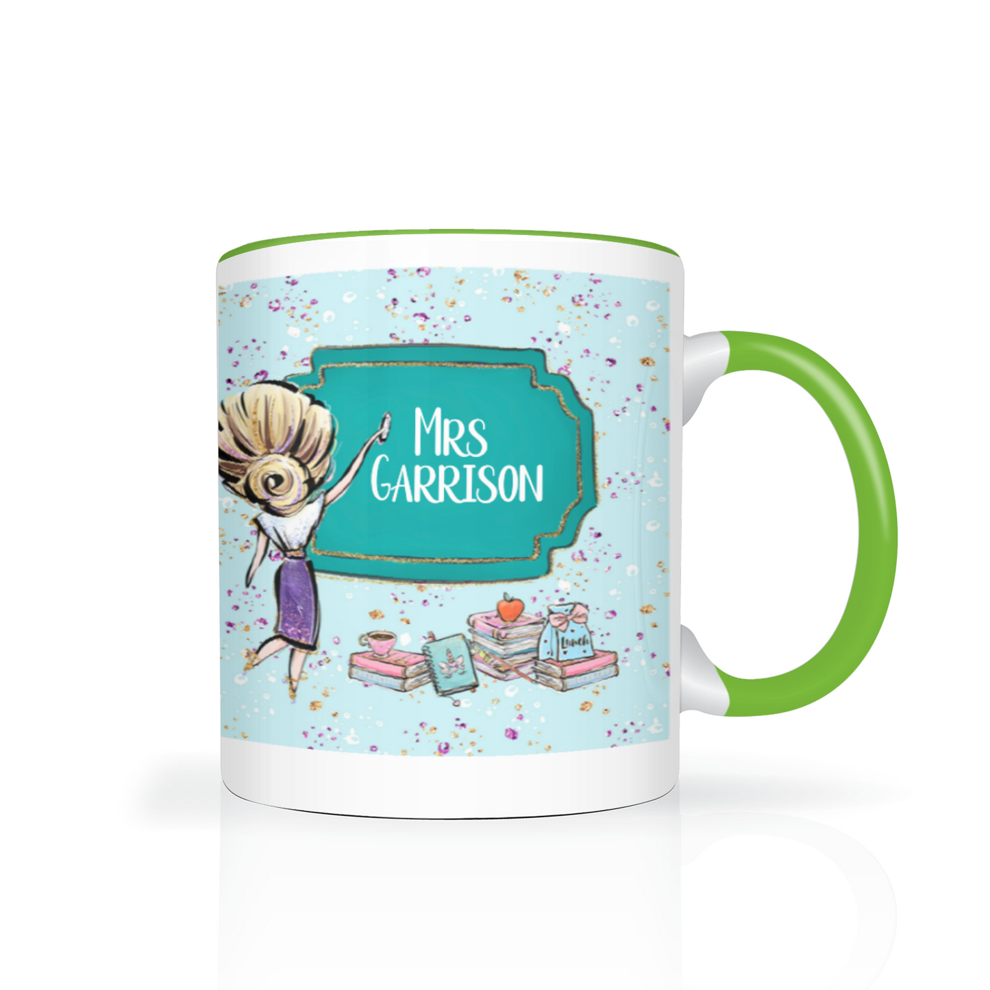Thank You Teacher Personalised 11oz Mug #7