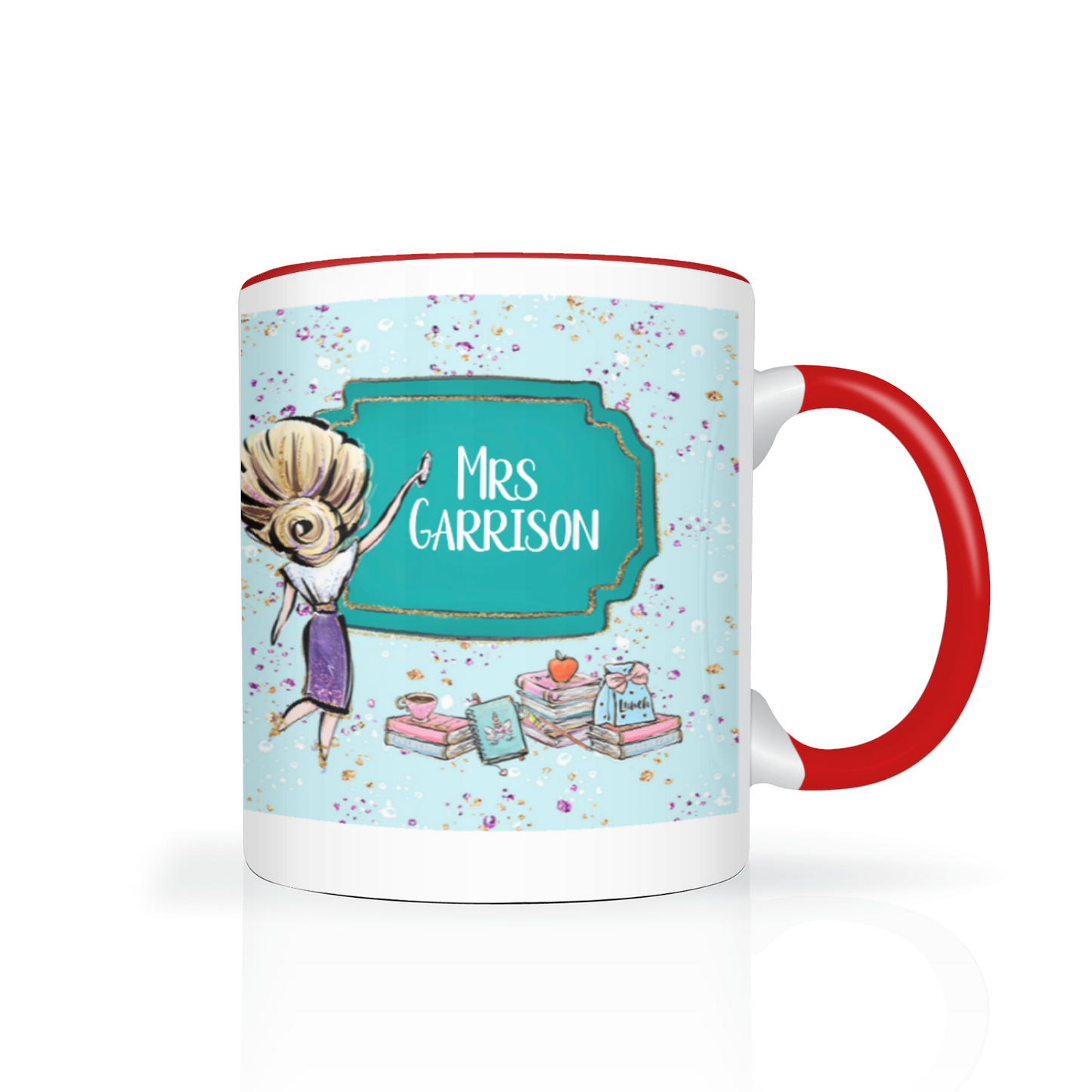 Thank You Teacher Personalised 11oz Mug #7