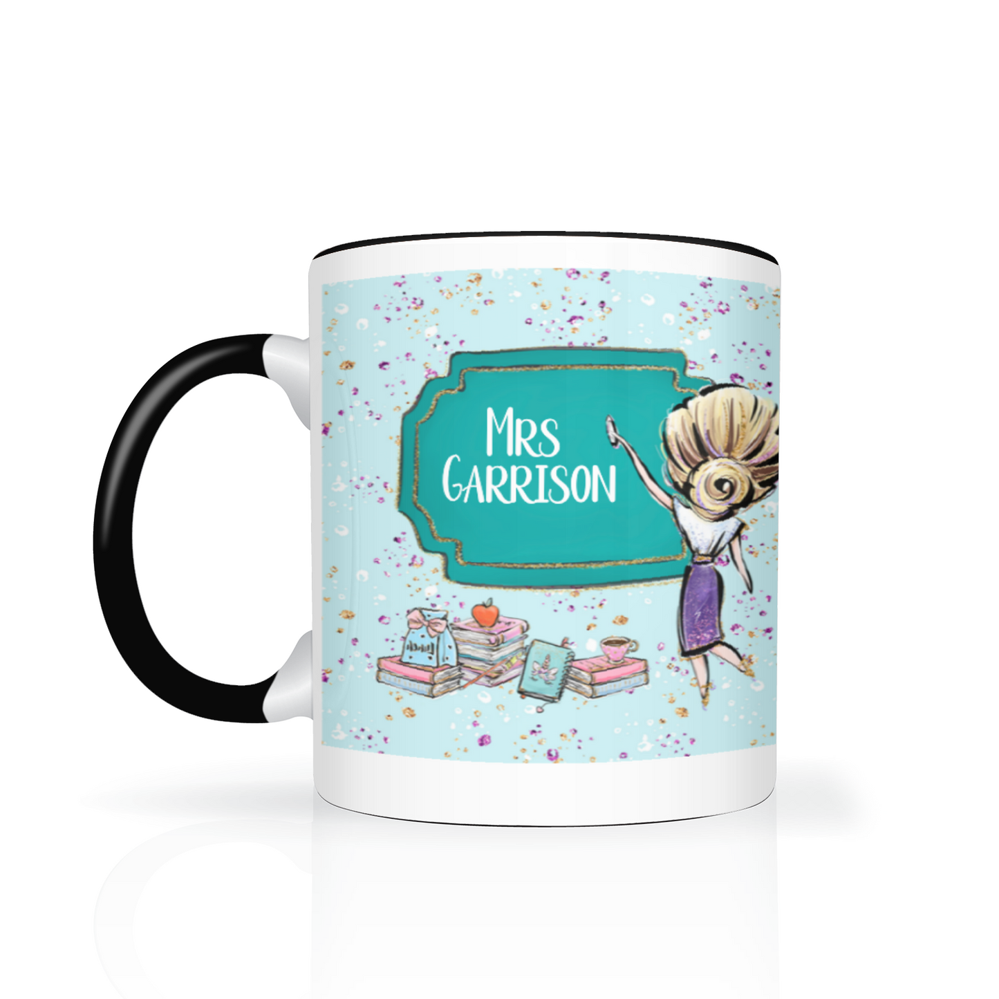 Thank You Teacher Personalised 11oz Mug #7