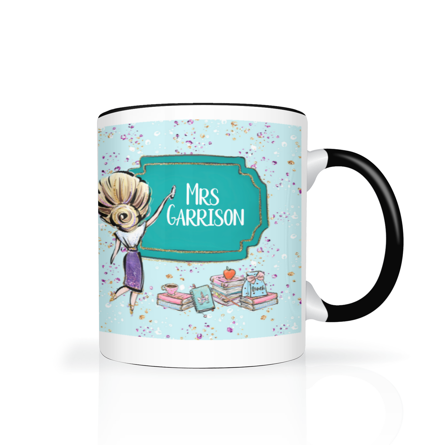 Thank You Teacher Personalised 11oz Mug #7