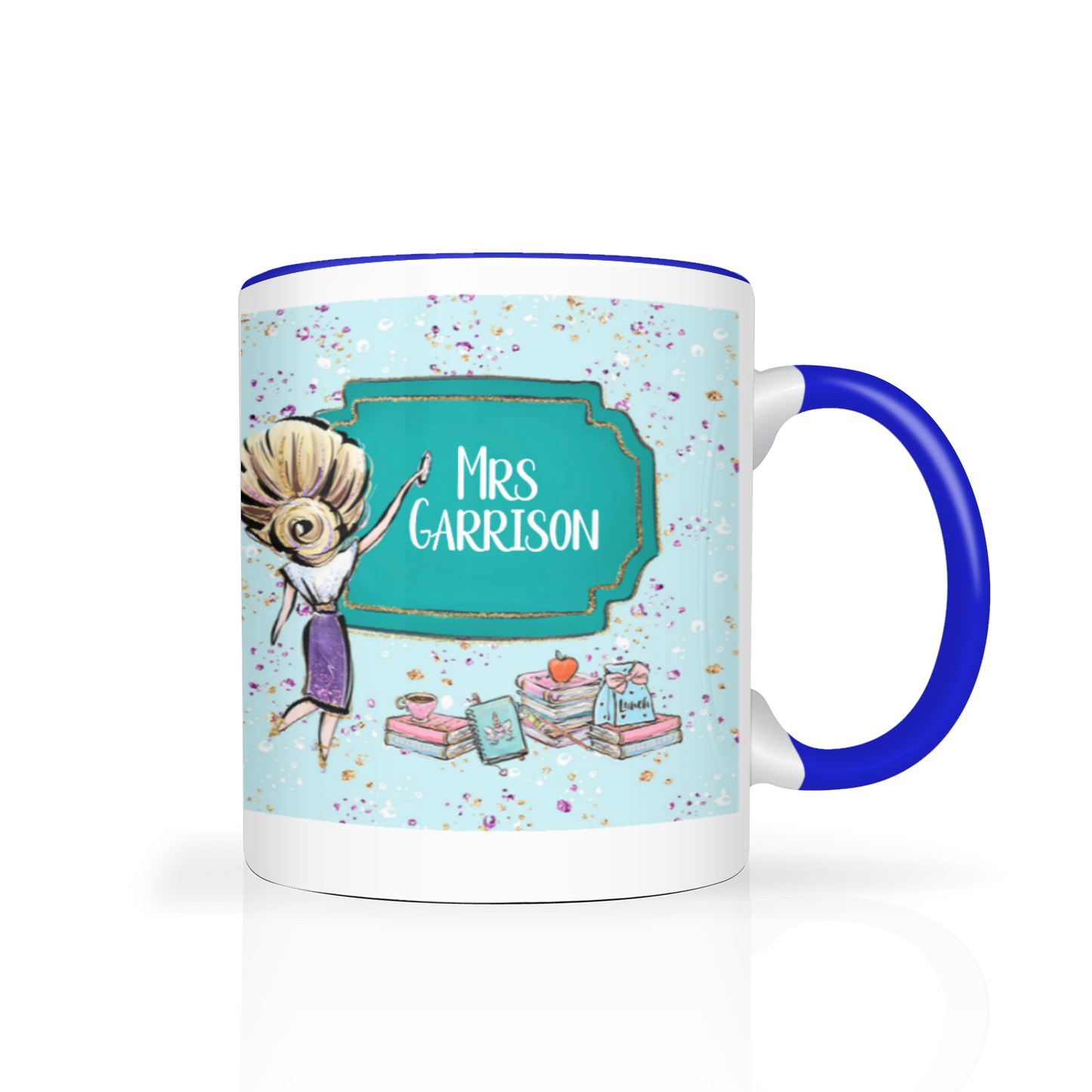 Thank You Teacher Personalised 11oz Mug #7