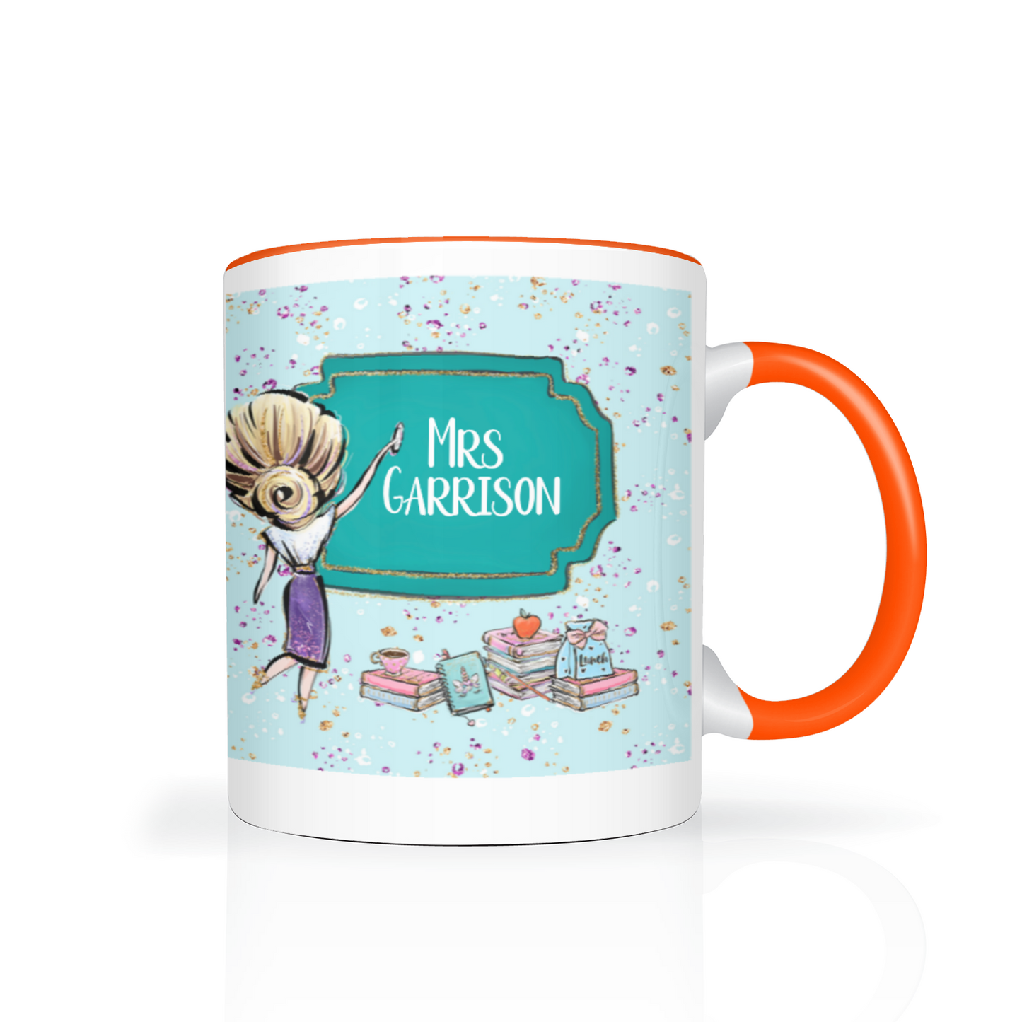 Thank You Teacher Personalised 11oz Mug #7