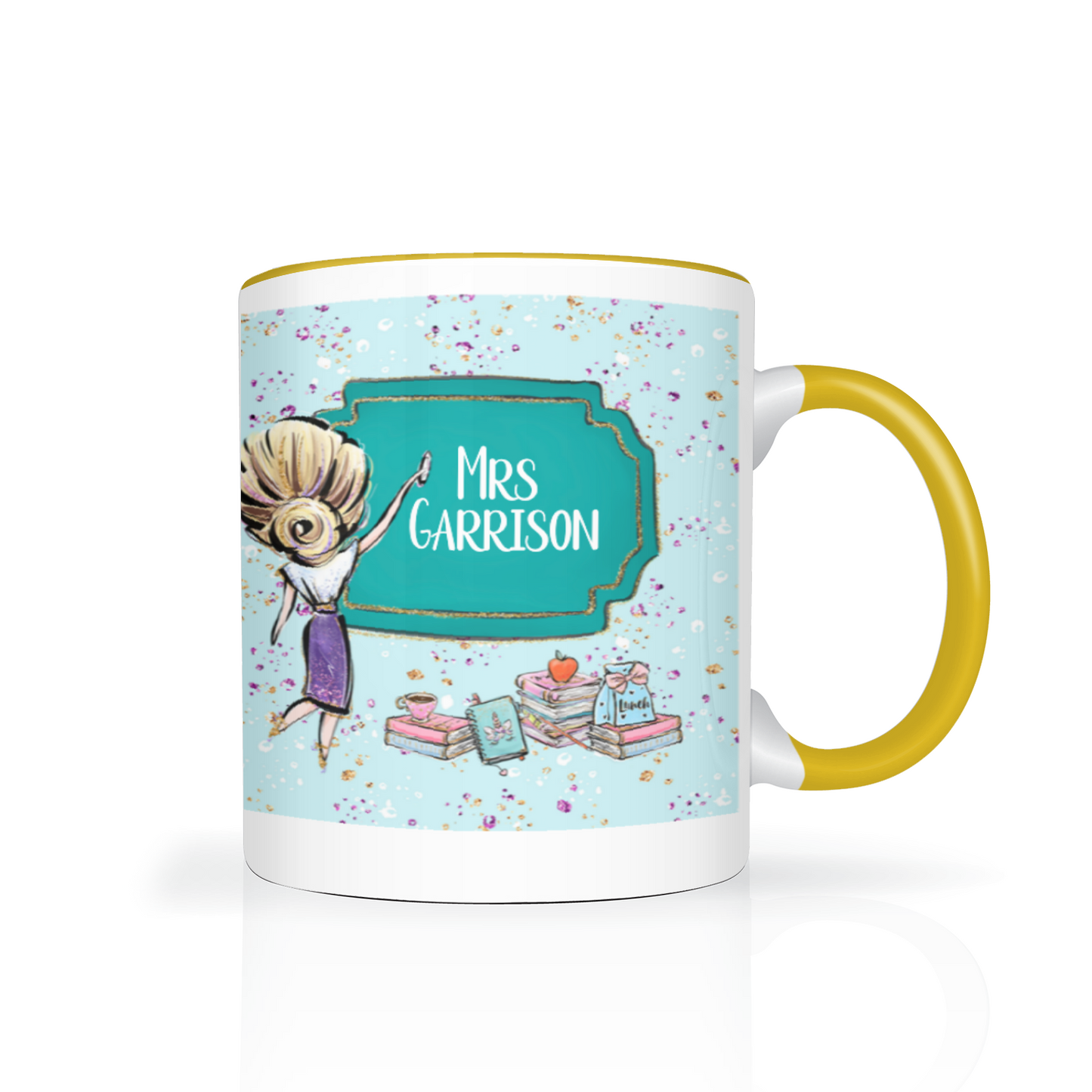 Thank You Teacher Personalised 11oz Mug #7