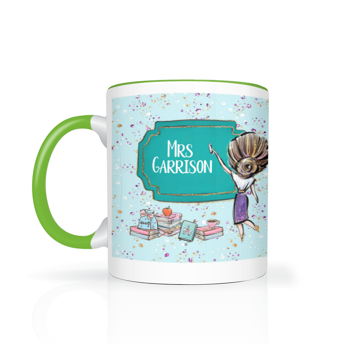 Thank You Teacher Personalised 11oz Mug #8