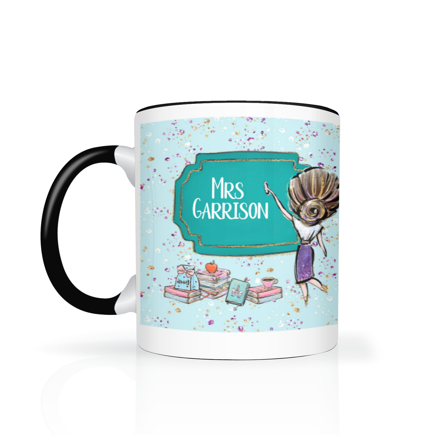 Thank You Teacher Personalised 11oz Mug #8