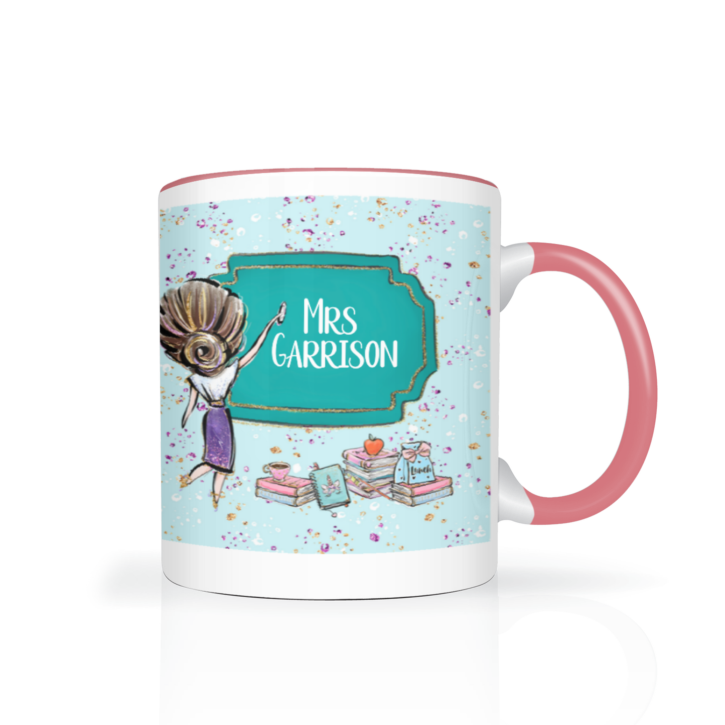 Thank You Teacher Personalised 11oz Mug #8