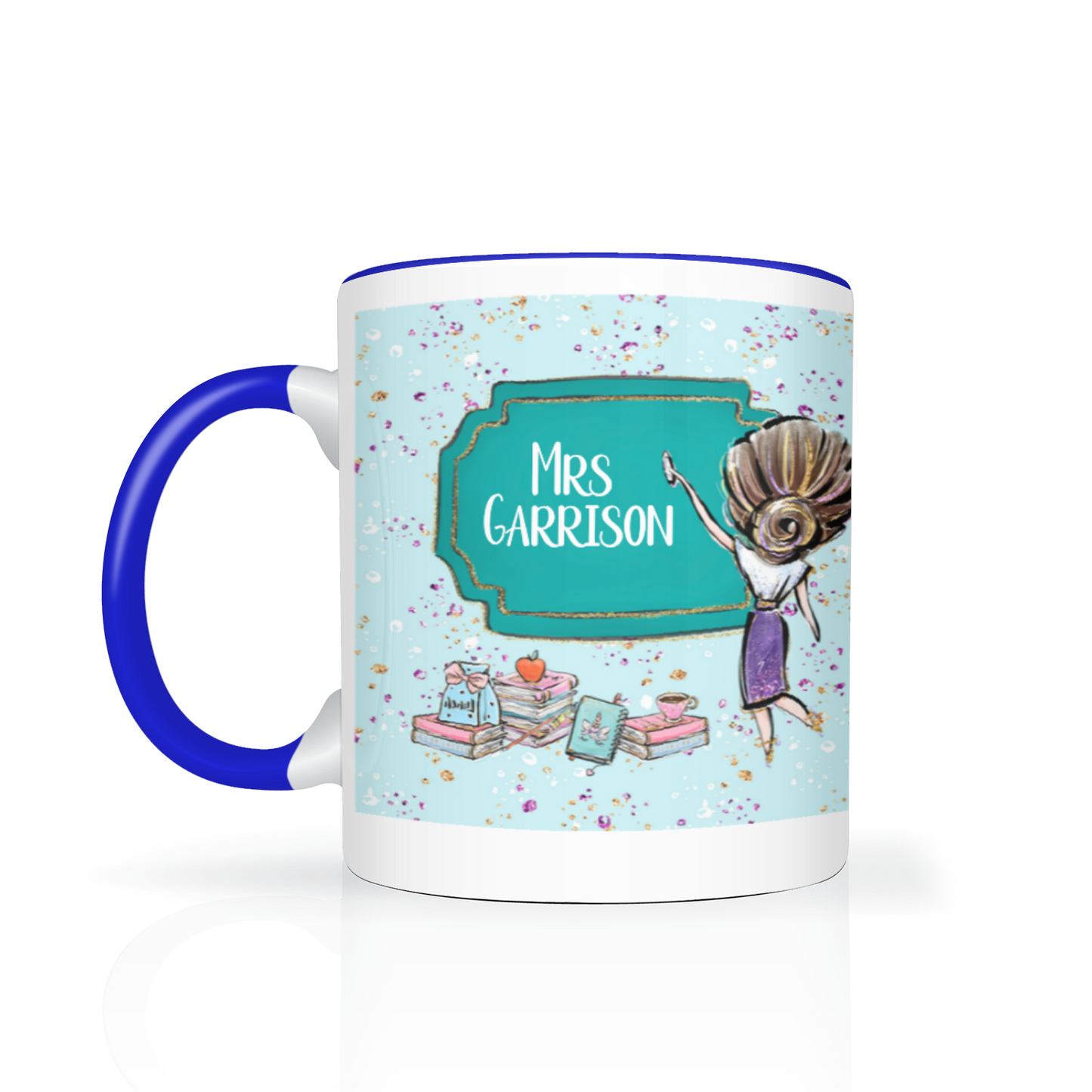 Thank You Teacher Personalised 11oz Mug #8