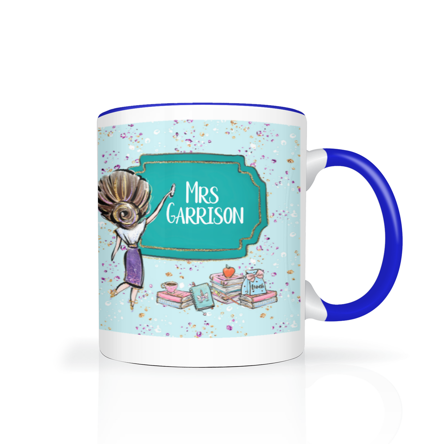 Thank You Teacher Personalised 11oz Mug #8