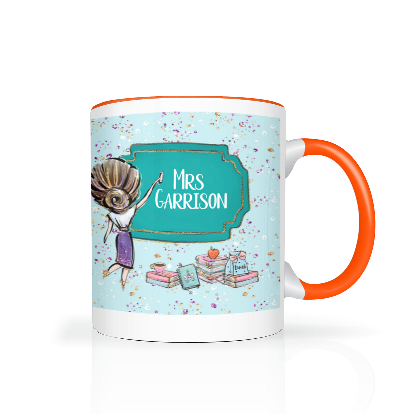 Thank You Teacher Personalised 11oz Mug #8